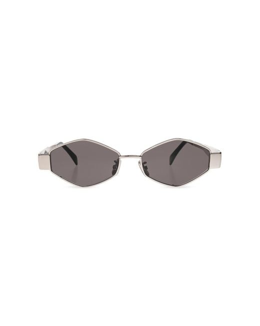 Céline Black 'Metal Triomphe' Sunglasses