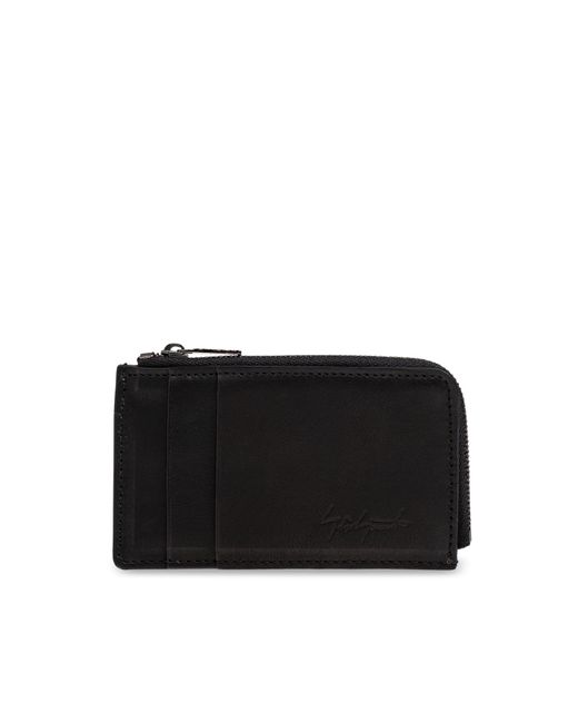 Discord Yohji Yamamoto Black Leather Wallet for men