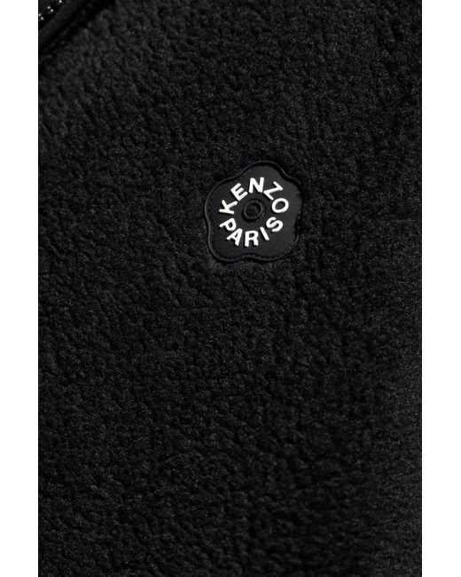 KENZO Black Fleece With Hood for men