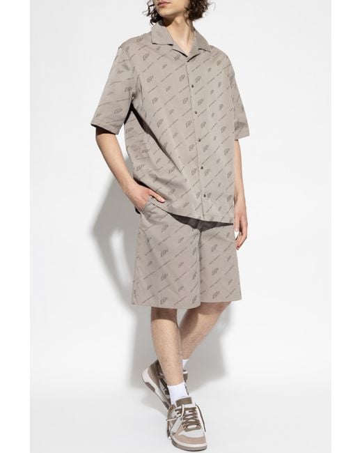 Off-White c/o Virgil Abloh White Shorts With Logo for men