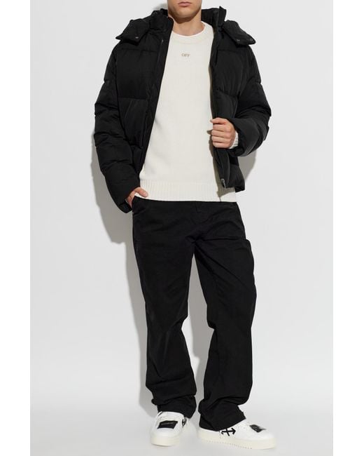 Off-White c/o Virgil Abloh White Wool Sweater for men