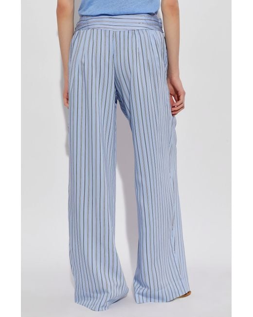 IRO Blue 'Ulyse' Trousers