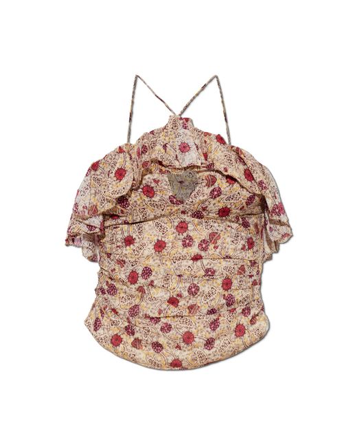 Isabel Marant Pink Top "Djimia"