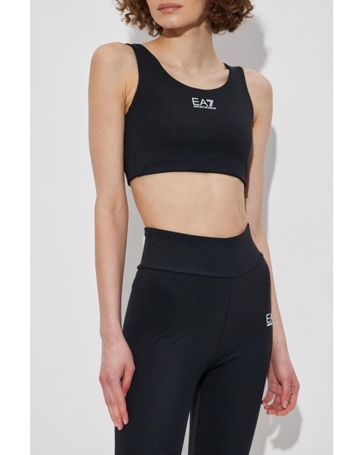 EA7 Black Short Training Top