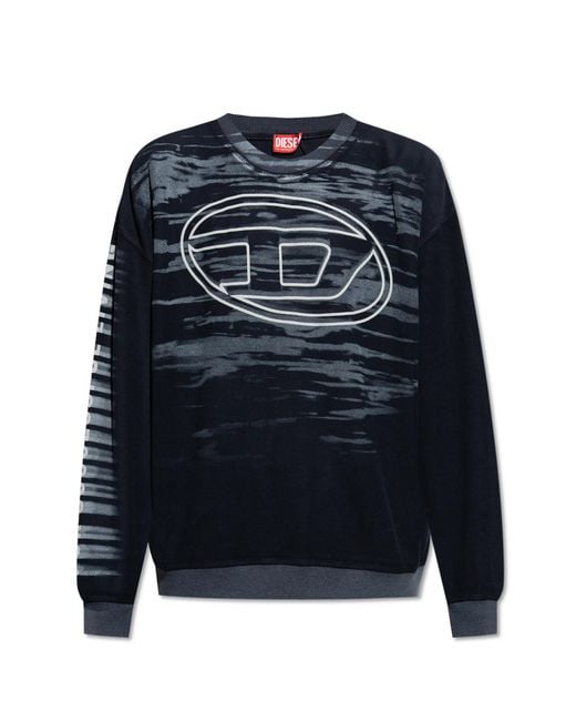 DIESEL Blue Sweatshirt 'S-Boxt-T1' for men