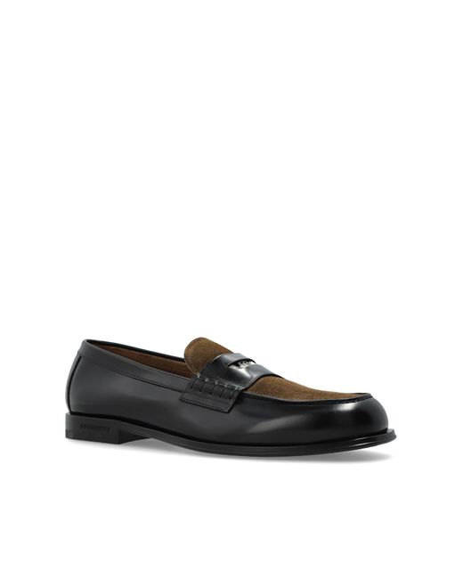 DSquared² Black Loafers Type Shoes for men