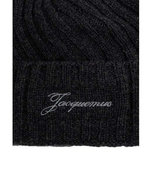 Jacquemus Black 'Tourni' Cap