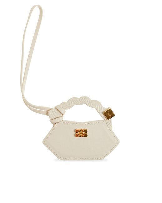 Ganni Metallic Pendant With Mirror