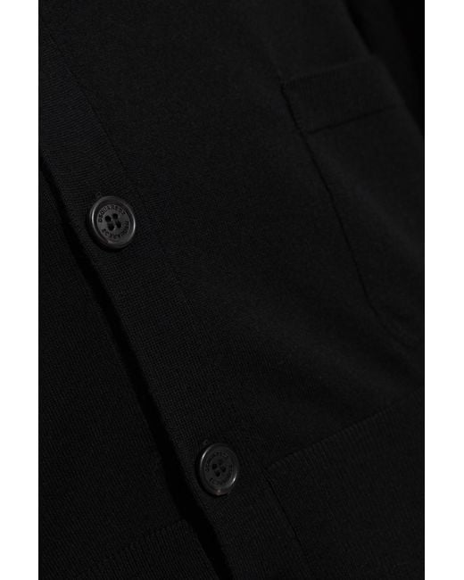DSquared² Black Wool Cardigan