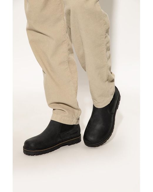 Birkenstock 'stalon Ii' Chelsea Boots in Black for Men | Lyst
