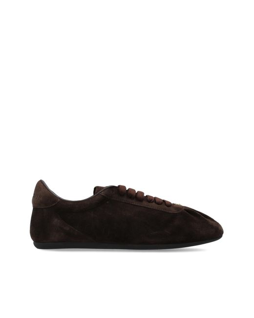 Dolce & Gabbana Black Suede Sports Shoes 'Ginnica'