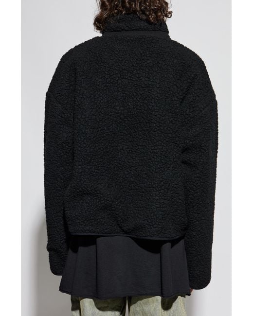 Entire studios Black Fleece Jacket