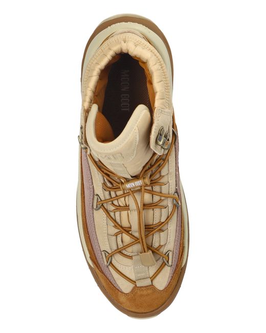 Moon Boot Brown 'Moon247' Snow Boots for men