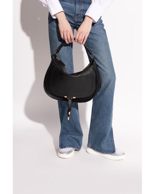 Chloé Black Handbag "Marcie Medium"