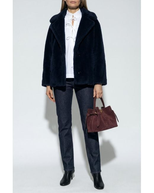 Acne Blue Straight-Leg Jeans