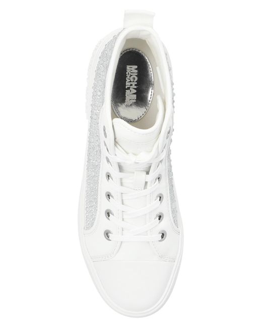 michael kors women's white sneakers