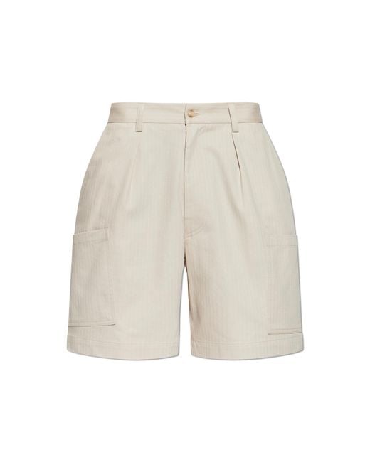 Eleventy Blue Cargo Shorts for men