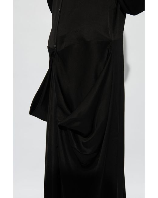 Totême  Black Toteme Satin Dress