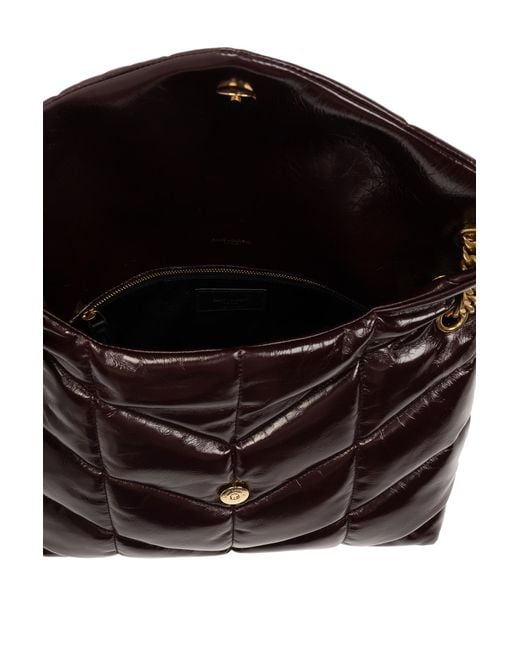 Saint Laurent Red ‘Puffer Medium’ Shoulder Bag