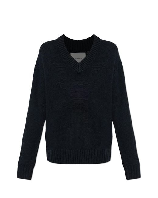 Lisa Yang Blue Sweater "Dan" for men