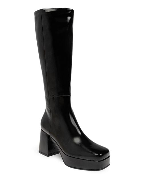 Gianvito Rossi Black Platform Boots Daisen