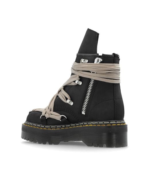 Rick Owens Black Drkshdw X Dr Martens Sea