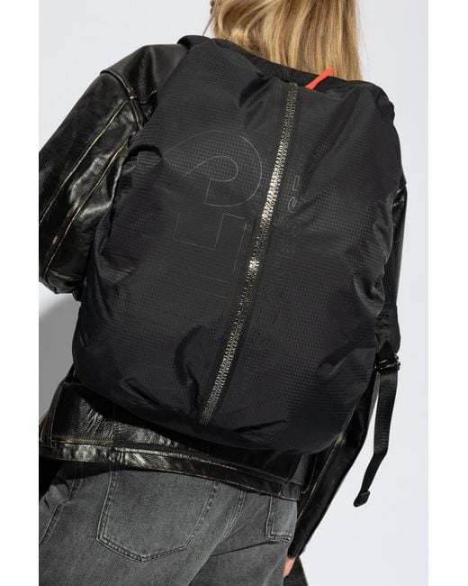 DIESEL Black Rucksack