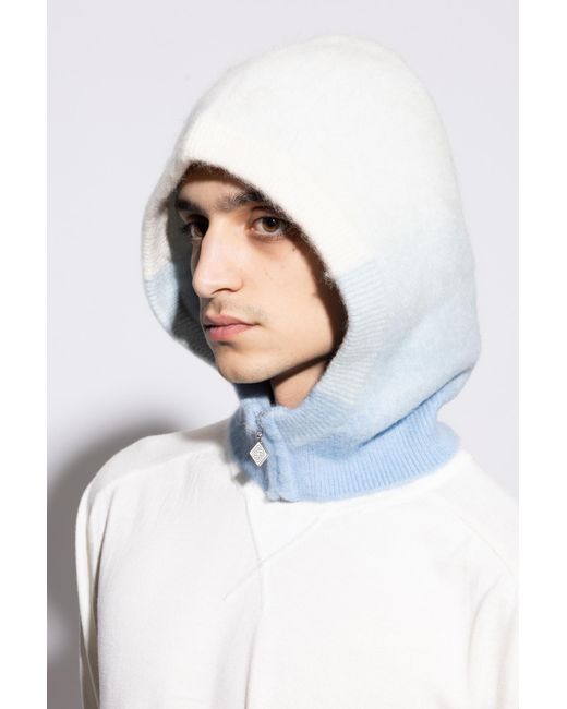 Casablanca Blue Turtleneck With Gradient Effect