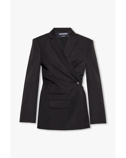 Jacquemus Black La Veste Tibau Blazer Jacket
