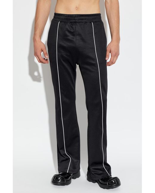 DIESEL Black P-Locking-Do Trousers for men