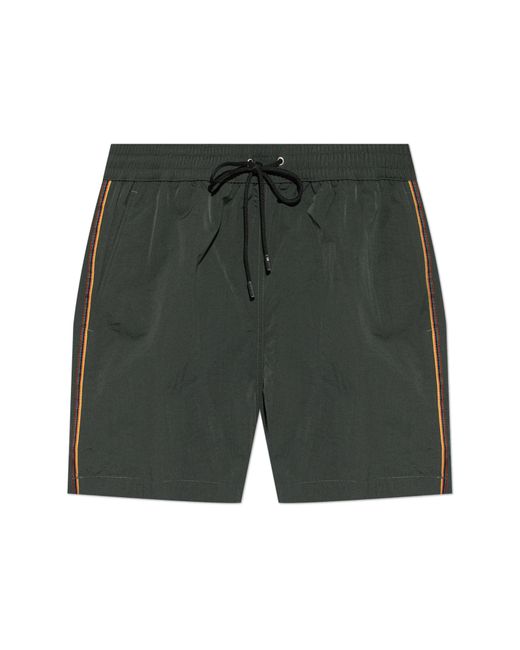 Paul Smith Green Swim Shorts for men