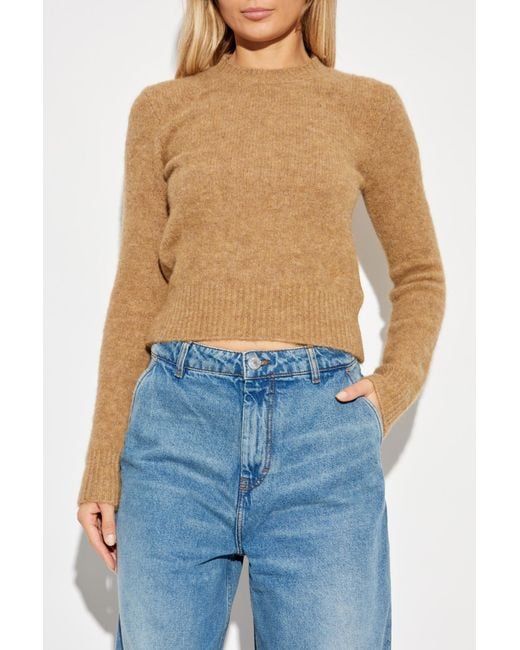 AMI Blue Crew Neck Sweater