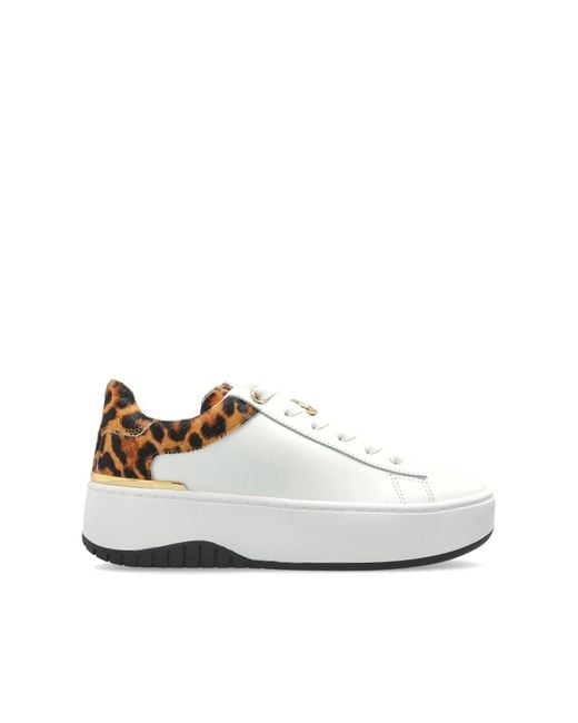 MICHAEL Michael Kors White "Dottie" Sports Shoes