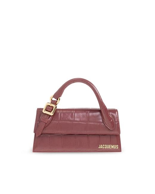 Jacquemus Purple 'le Chiquito Long Boucle' Shoulder Bag,