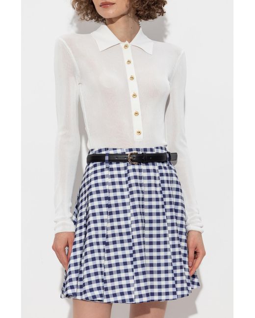 Self-Portrait White Body With Buttons