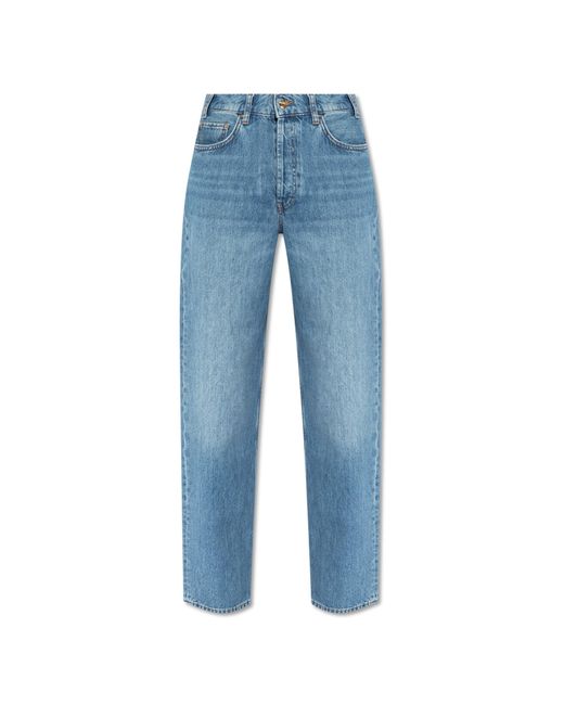 Anine Bing Blue Relaxed Type Jeans,