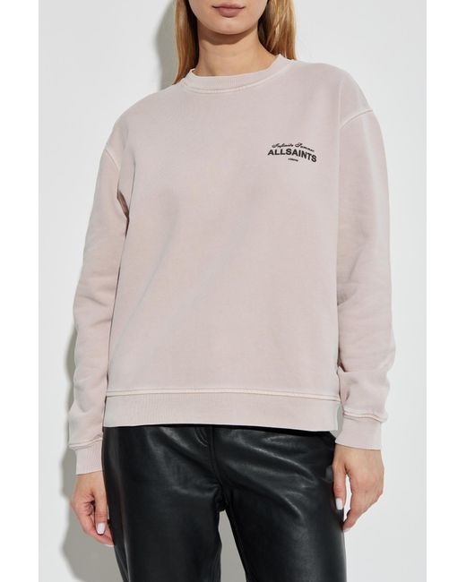 AllSaints White Sweatshirt "Soleil"