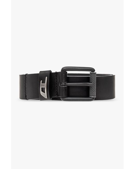 DIESEL Black 'B-Dave' Belt for men