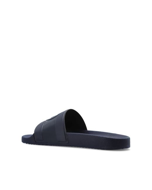 Bogner Blue Rubber Flip-Flops "Belize" for men
