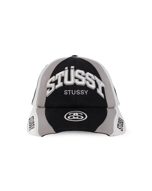 Stussy Black Baseball Cap for men