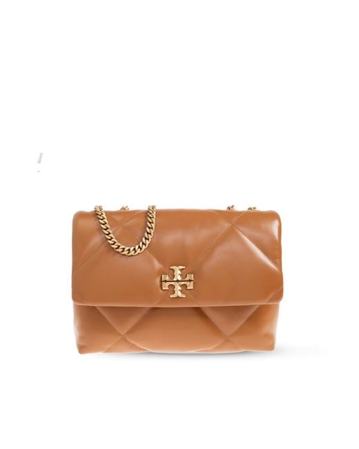 Tory Burch Natural Shoulder Bag 'Kira Diamond'
