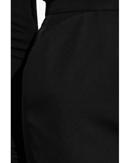 Givenchy Black Wool Shorts