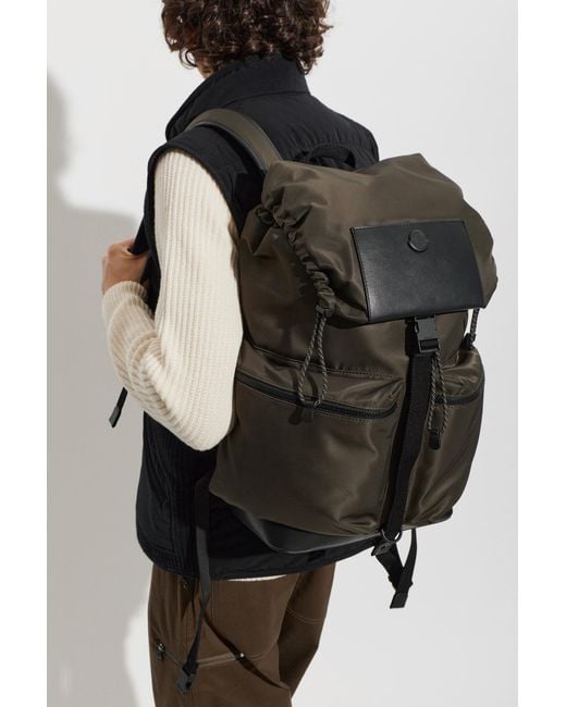 Moncler Black 'Kenton' Backpack for men