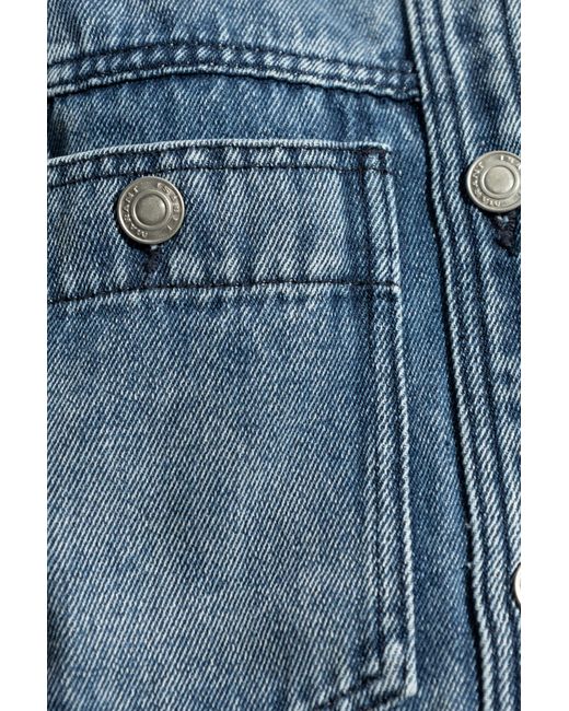 Isabel Marant Blue Denim Shirt `Talbot`