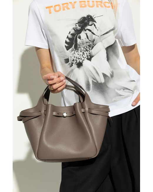 Tory Burch Brown Handbag 'Romy'