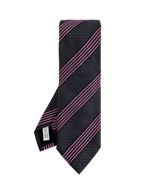 Ferragamo Purple Silk Tie for men