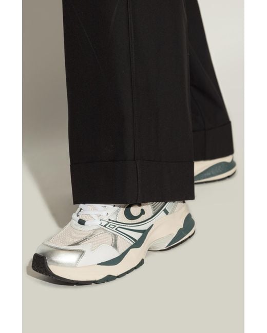 COACH White Sports Shoes With Logo