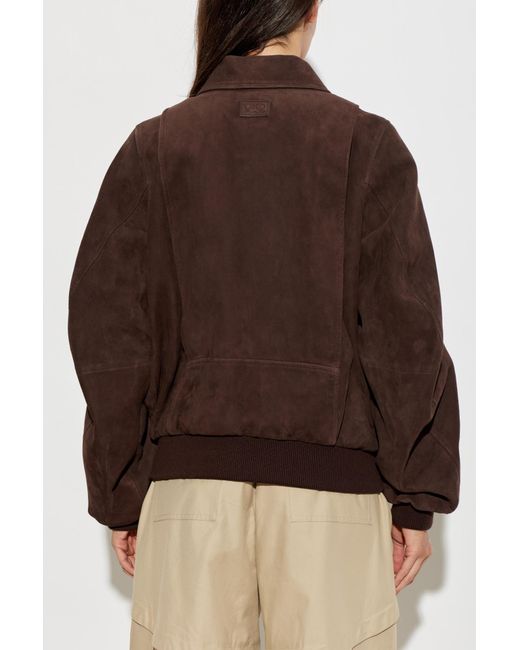 Loewe Brown Suede Jacket