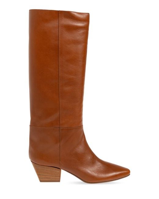 Forte_forte Brown Leather Heeled Boots