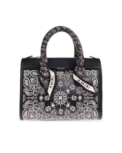 Amiri Black "Micro Triangle" Bag